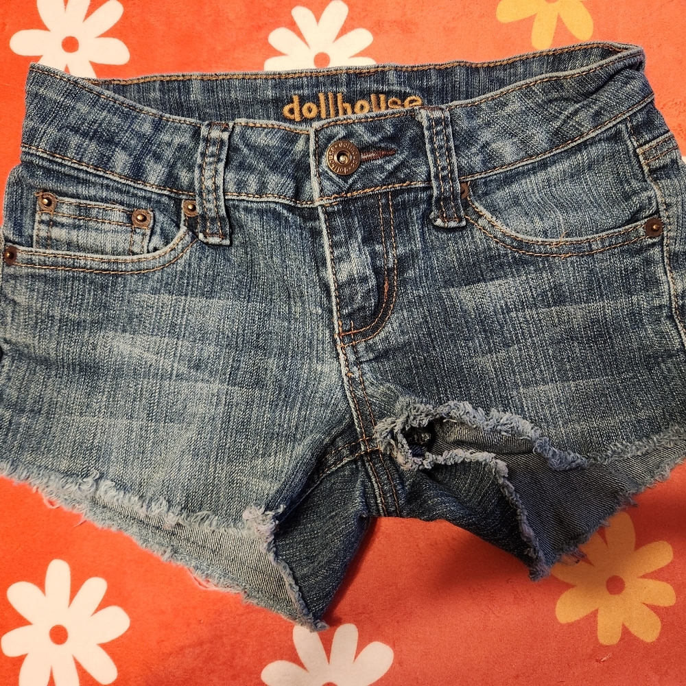 Dollhouse denim jeans, size 1, medium wash